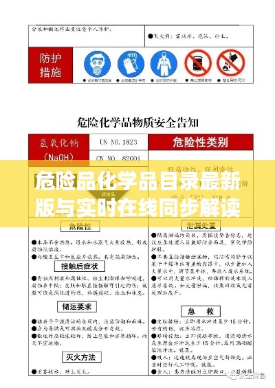 危险品化学品目录最新版与实时在线同步解读
