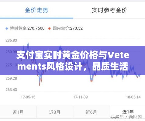 支付宝实时黄金价格与Vetements风格设计，品质生活的便捷金融与时尚选择