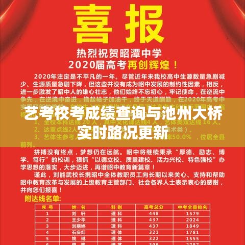 艺考校考成绩查询与池州大桥实时路况更新