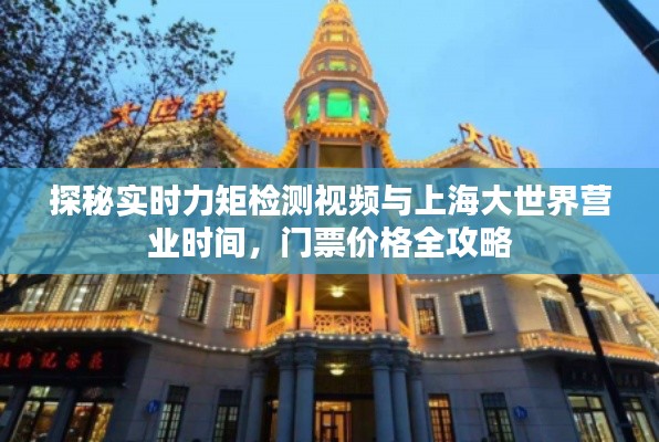 探秘实时力矩检测视频与上海大世界营业时间,门票价格全攻略