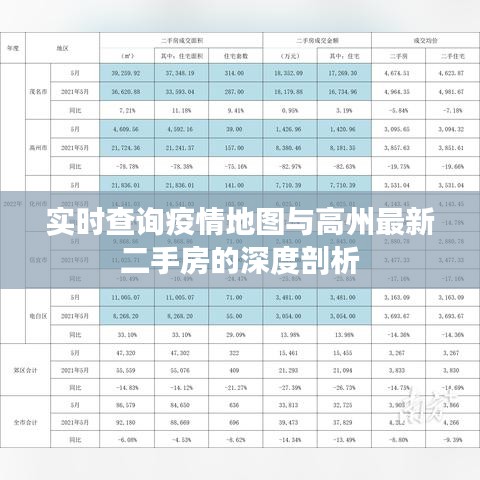 实时查询疫情地图与高州最新二手房的深度剖析