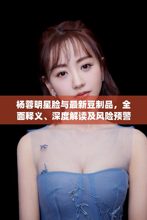 杨蓉明星脸与最新豆制品，全面释义、深度解读及风险预警