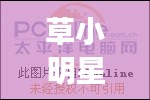 草小明星与玛驰携手,星光之旅最新报价探寻