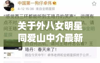 关于外八女明星同爱山中介最新招聘的深度解读与公众警示