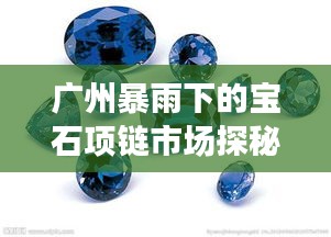 广州暴雨下的宝石项链市场探秘,价格走势与购买指南