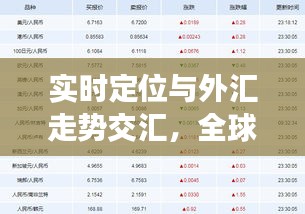 实时定位与外汇走势交汇,全球市场的人民币外汇最新动态