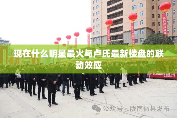 现在什么明星最火与卢氏最新楼盘的联动效应