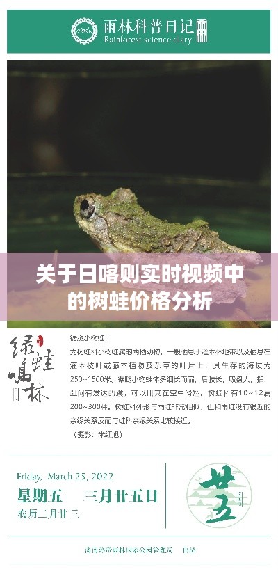 关于日喀则实时视频中的树蛙价格分析