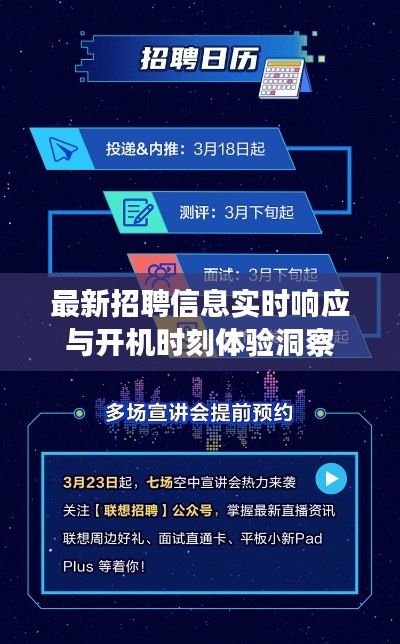最新招聘信息实时响应与开机时刻体验洞察