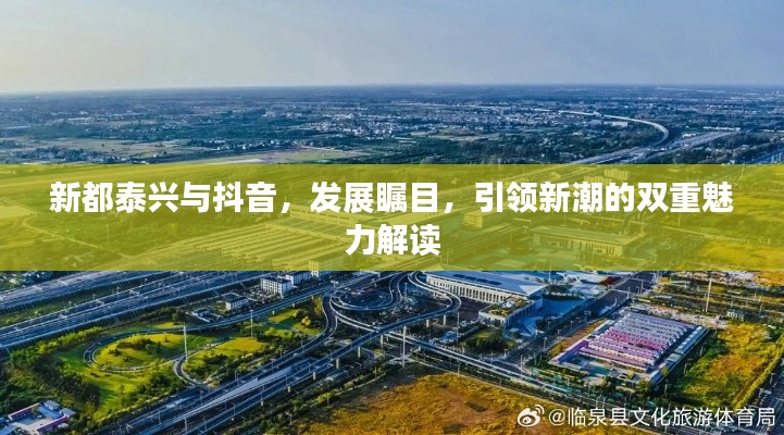 新都泰兴与抖音，发展瞩目，引领新潮的双重魅力解读
