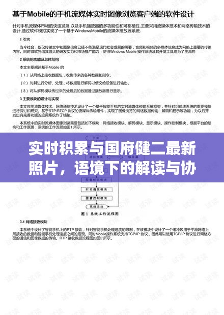 实时积累与国府健二最新照片，语境下的解读与协同落实建议