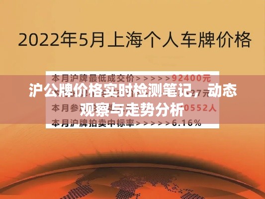沪公牌价格实时检测笔记,动态观察与走势分析