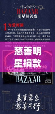 慈善明星捐款排行榜,星光熠熠,爱心无限与励志金句闪耀心灵之路