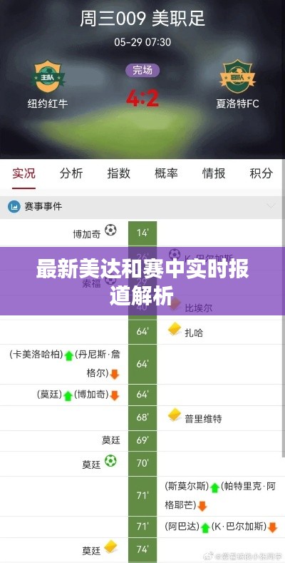 最新美达和赛中实时报道解析
