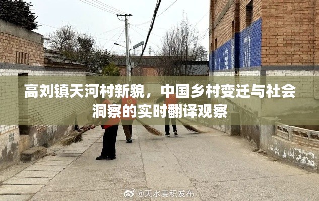 高刘镇天河村新貌,中国乡村变迁与社会洞察的实时翻译观察