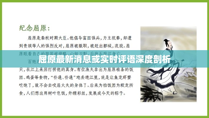 屈原最新消息或实时评语深度剖析