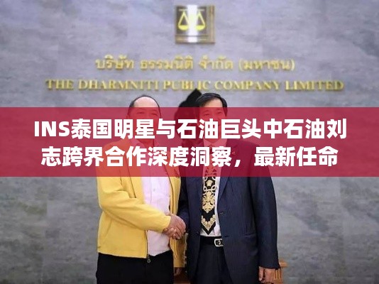 INS泰国明星与石油巨头中石油刘志跨界合作深度洞察,最新任命揭示合作新动向
