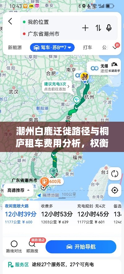 潮州白鹿迁徙路径与桐庐租车费用分析,权衡利弊,一文解读