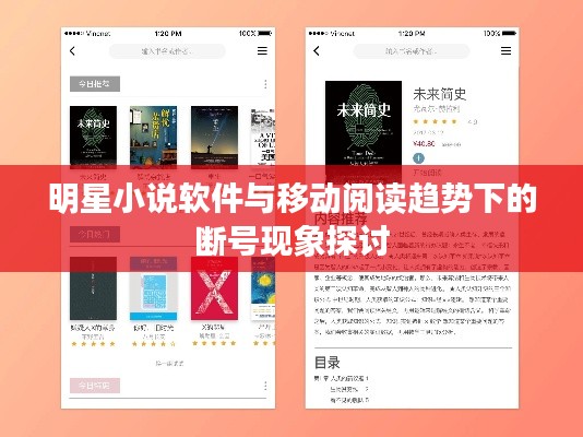 明星小说软件与移动阅读趋势下的断号现象探讨