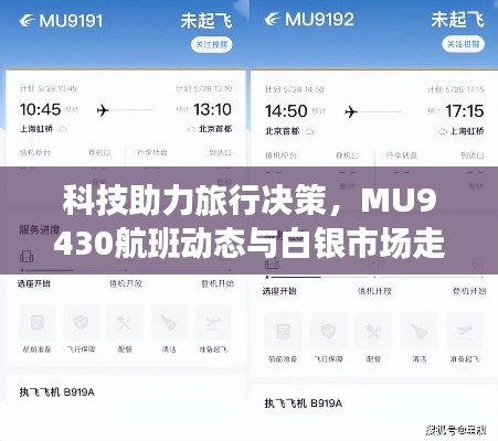 科技助力旅行决策，MU9430航班动态与白银市场走势尽在掌握之中