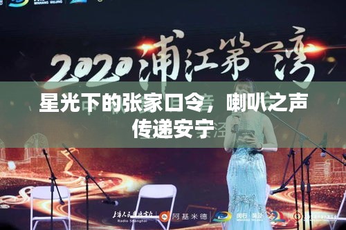 星光下的张家口令,喇叭之声传递安宁