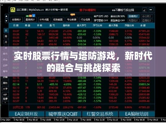 实时股票行情与塔防游戏，新时代的融合与挑战探索
