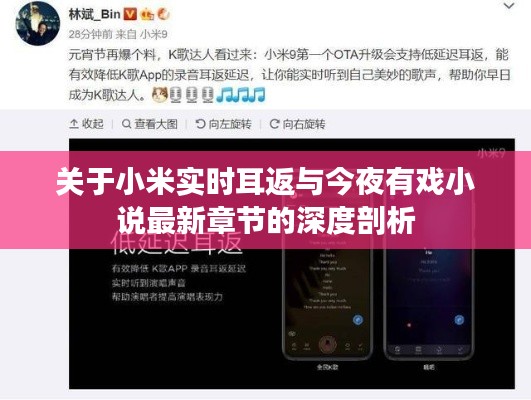关于小米实时耳返与今夜有戏小说最新章节的深度剖析