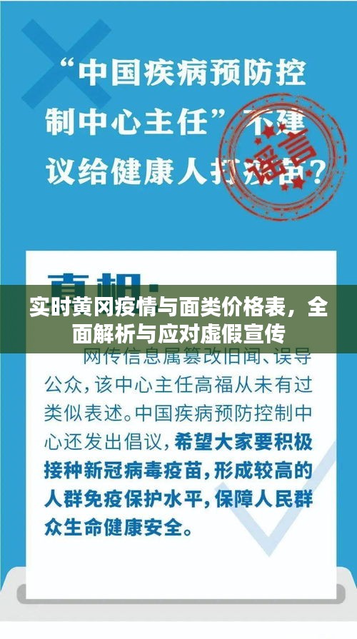 实时黄冈疫情与面类价格表，全面解析与应对虚假宣传